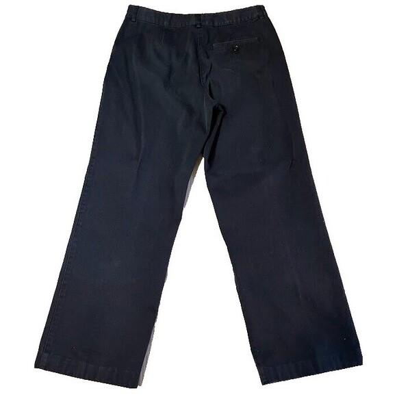 LL Bean Women's Gorpcore Casual Classic Fit Straight Blue Cotton Pants Sz 6P** - Picture 5 of 5